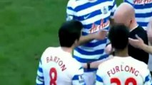 Joey Barton expulsé pour un coup de poing en dessous de la ceinture