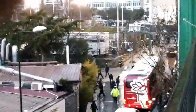 Άφιξη της αποστολής του Ολυμπιακού