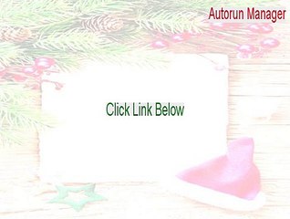 Autorun Manager (OSAM) Download [Download Now 2015]