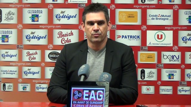 L1-J26 / EAG - MHSC : la réaction de Jocelyn Gourvennec