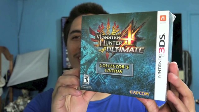 Monster Hunter 4 Ultimate Collector's Edition Unboxing! [HD] (Nintendo 3DS)