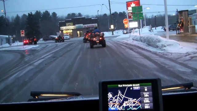 RANDONNÉE AU FLAMBEAU ST-JEAN DE MATHA 21 FEVRIER 2015