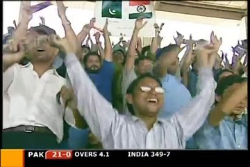 Do you remember this..?? watch Historic moments of all matches of Pakistan and India...!