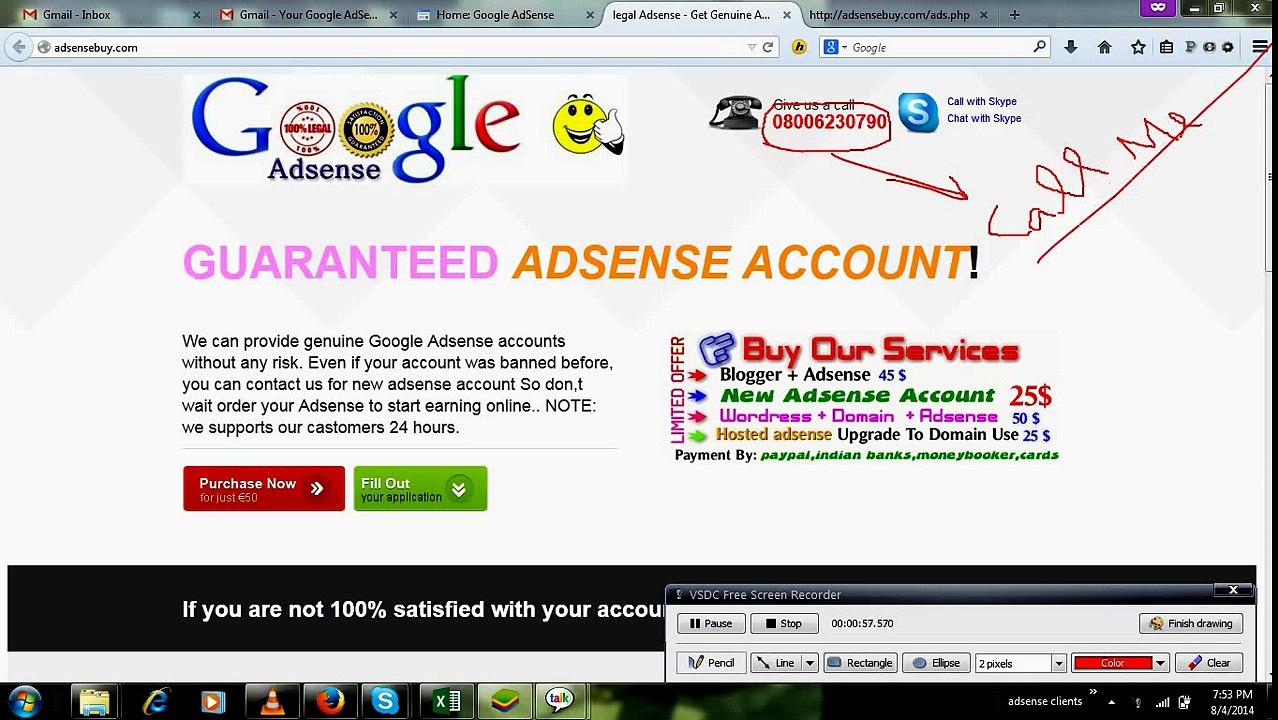 buy adsense account at low price @ADsensebuy.com