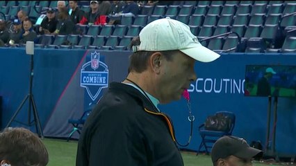 'Sandwich Guy' gets kicked out of 40-yard dash