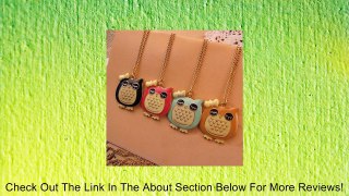 Owl Decoration, Necklace, 4 Designs, One Piece Only, Randomly Pick Review