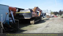 LODI, GUARDAMIGLIO VENDO ESCAVATORE FIAT HITACHIDI 22TON CON ATTACCO MARTELLONE,