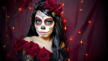 Beautiful SUGAR SKULL Makeup Tutorial