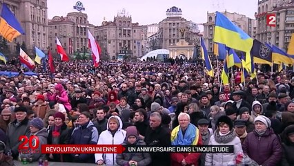 Révolution ukrainienne : un anniversaire dans l'inquiétude