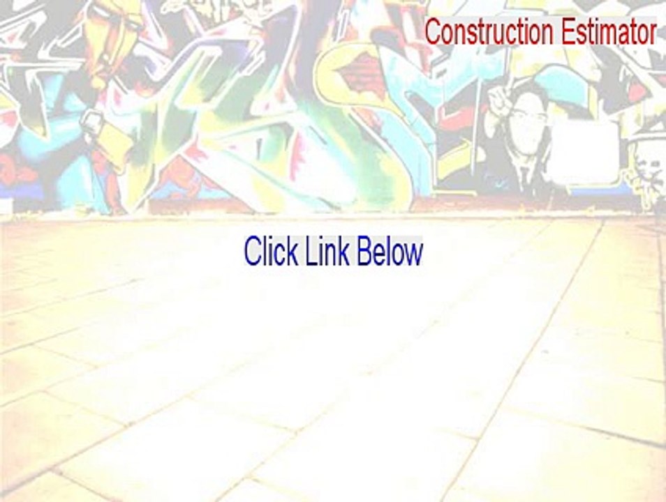 Construction Estimator Serial (construction estimator software free)