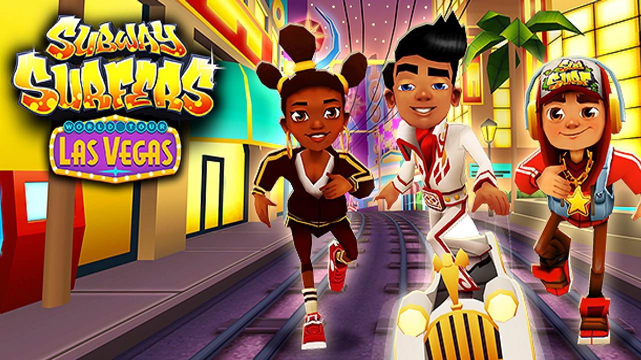Subway Surfers - LAS VEGAS - iPad / iPhone / Android - SUBSCRIBE