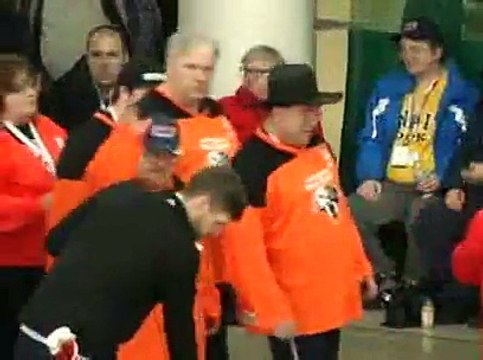 Floor Hockey Medal Ceremony - 2015 Special Olympics Alberta Winter Games