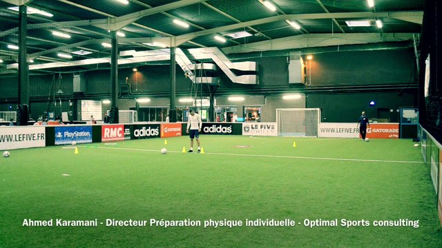Séance de préparation physique individuelle en football par Optimal Sports consulting