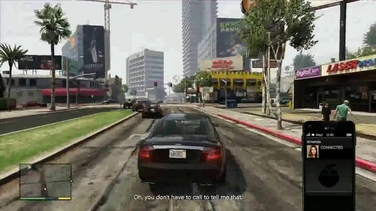 GTA 5   Mission 10   The Good Husband [Optional Mission]