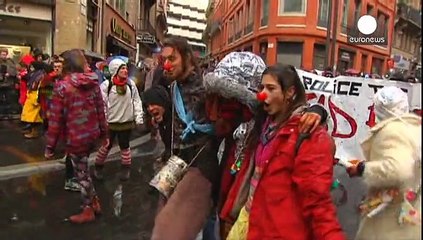 Clashes erupt at 'anti-police violence' rallies in Nantes and Toulouse