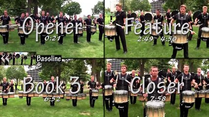 Oregon Crusaders Drumline 2014 - Championships Lot