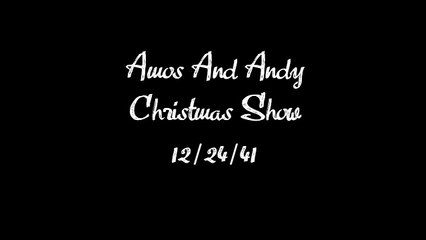 Amos and Andy Christmas Show Old Time Radio-1