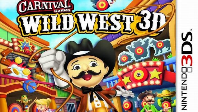 Carnival Games Wild West Gameplay (Nintendo 3DS) [60 FPS] [1080p]