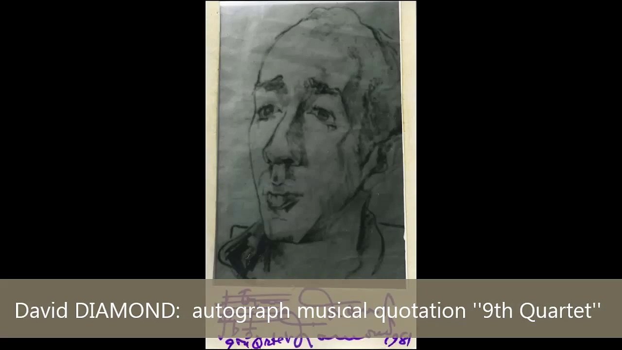 DIAMOND ● COPLAND @ rehearsal - BSO, S.Koussevitzky, 1949 *remaster* [HQ]