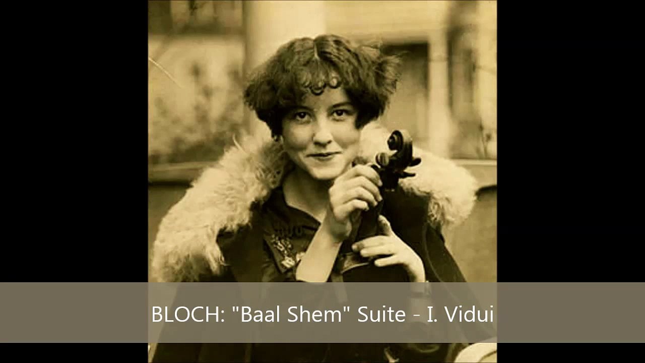 BLOCH Baal Shem ● HAYDN @ rehearsal - R.Posselt, BSO, C.Munch, 1951 *remaster* [HQ]