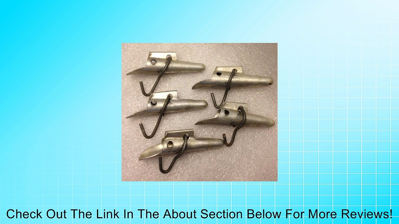 Vintage Maple Sap Spiles, Metal Maple Syrup Taps w/hooks (10-PACK) Review