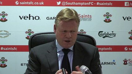 Koeman: "No estoy decepcionado con el rendimiento de mis jugadores"
