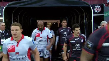 TOP14 - Toulouse-Lyon: 23-20 - J18 - Saison 2014/2015