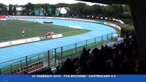 Icaro Sport. Fya Riccione-Castrocaro 0-3, servizio e dopogara