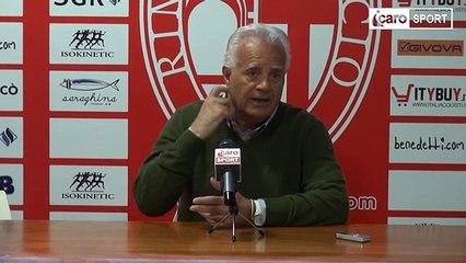 Icaro Sport. Rimini-Mezzolara 2-0, dopogara allenatori