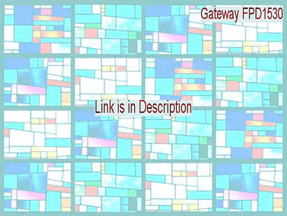 Gateway FPD1530 Free Download (Download Now 2015)