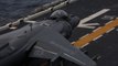 AV 8B Harriers Taking off and Landing
