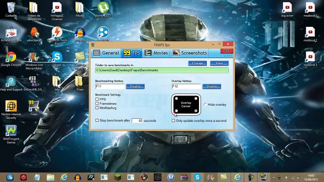 Comment télécharger fraps gratuitement et l'utiliser. ¤Lien ne fonctionne plus + nouveau liens¤