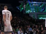 Mason Plumlee Catches and Throws Down Reverse Dunk 2015 Sprite Slam-Dunk Contest