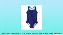 L.L.Bean Girls' Tide Surfer Swimsuit, One-Piece Solid Review