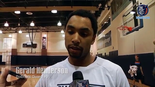 Michael Jordan Works out with Young Bobcats
