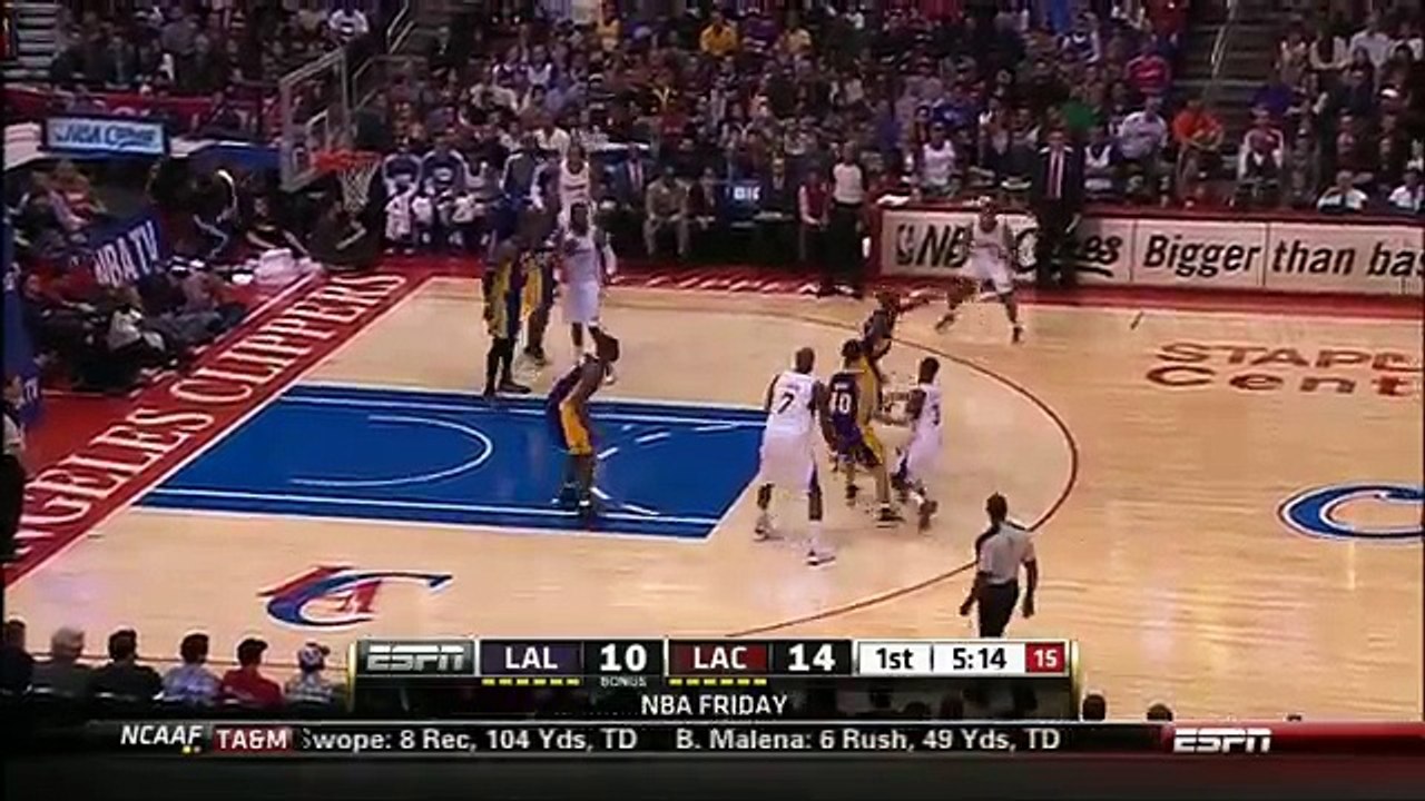 Kobe Bryant Delivers the HUGE Facial