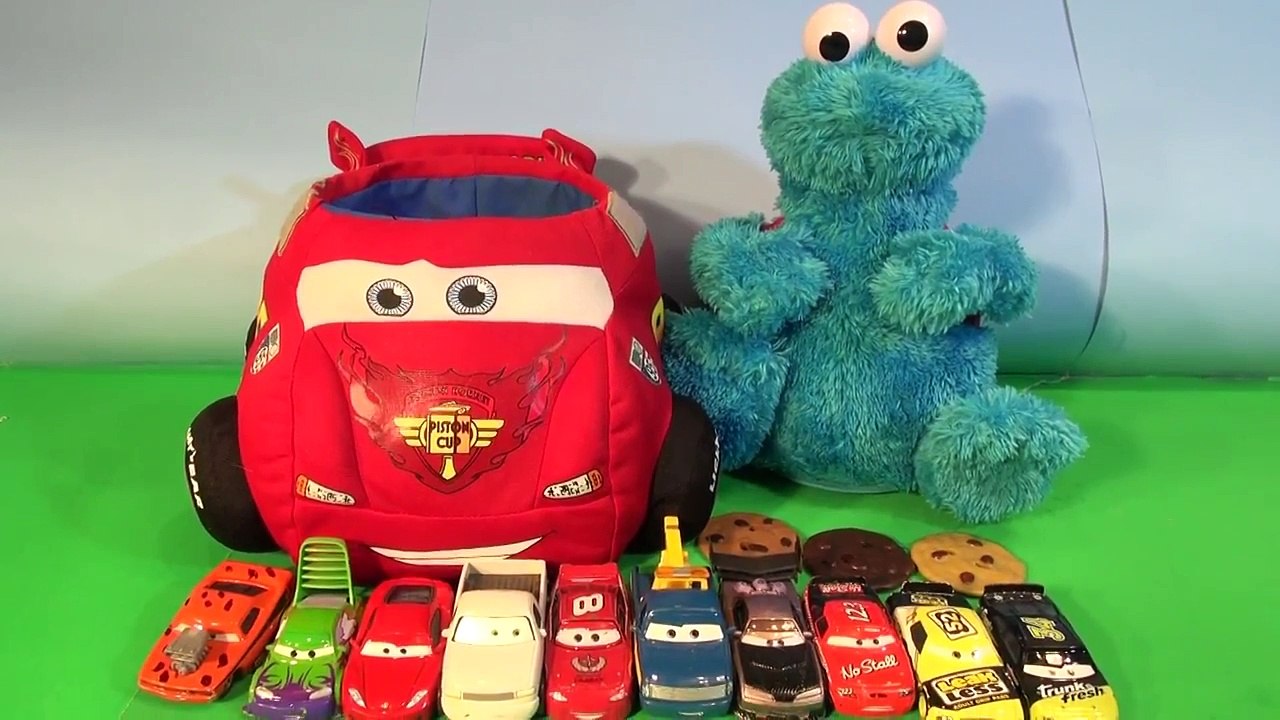 Disney Pixar Cars with Cookie Monster Counting Cars video Dailymotion