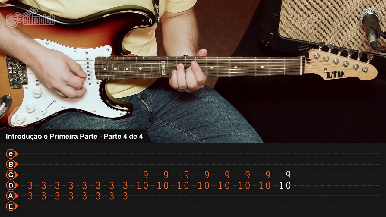 By The Way Red Hot Chili Peppers (guitar lesson aula de guitarra