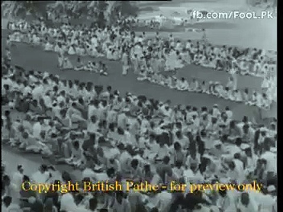 The funeral of m ali Jinnah.....