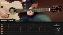 Here Comes The Sun - The Beatles (full guitar lesson - aula de violão completa)