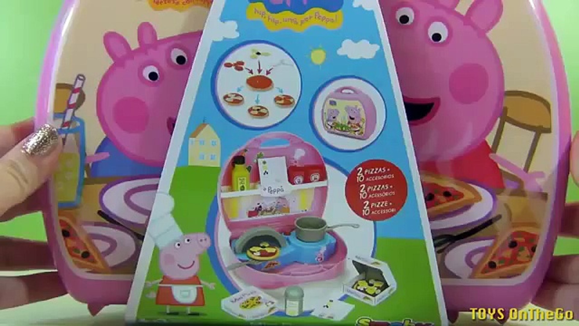 peppa pig mini pizzeria playset