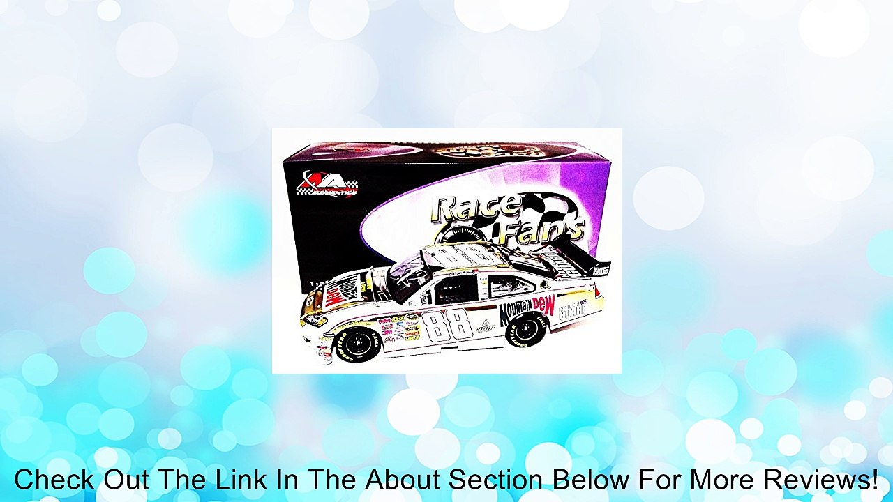 AUTOGRAPHED 2008 Dale Earnhardt Jr. #88 Mountain Dew Retro Racing (Gold Finish) SIGNED Race Fans Only 1/24 NASCAR Diecast Car with COA (#006 of only 708 produced!) Review