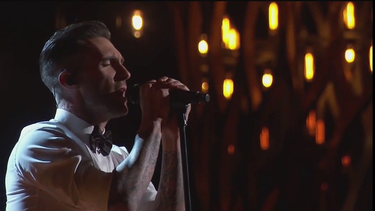 Adam Levine (Maroon 5) - Lost Stars - live Academy Awards: Oscar 2015
