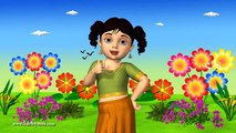 3D Animation Chubby Cheeks Dimple Chin Nursery rhyme for children with Lyrics