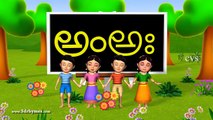 A aa lu diddudam - 3D Animation Learning Telugu Alphabet rhymes for children