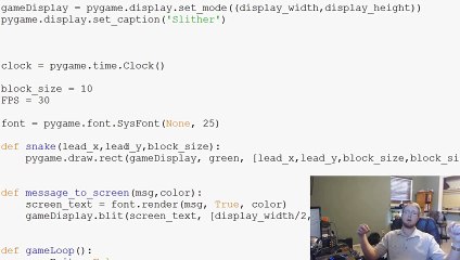 ---Pygame (Python Game Development) Tutorial - 19 - Snake Length Rules