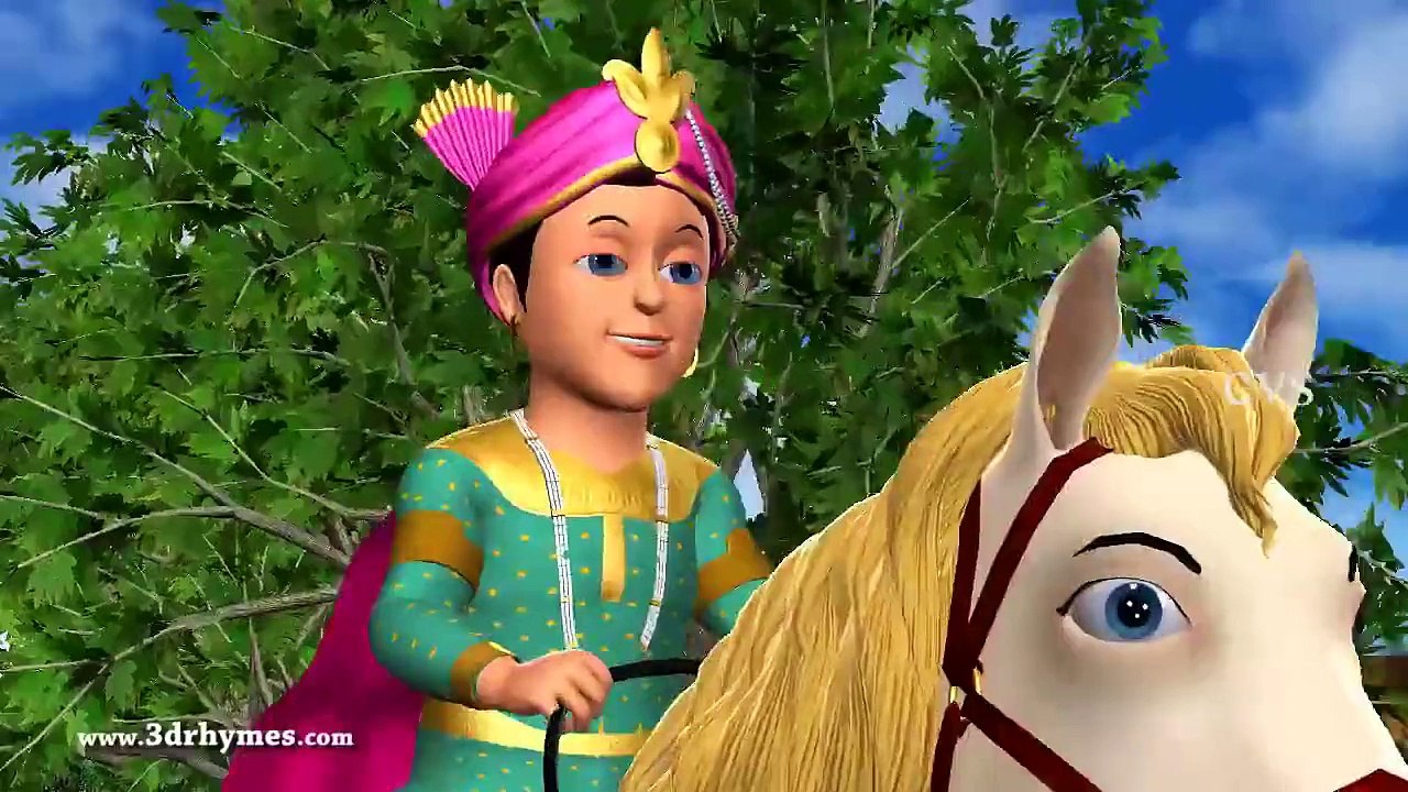 Chal Chal Gurram - 3D Animation Telugu Nursery rhymes for children with lyrics