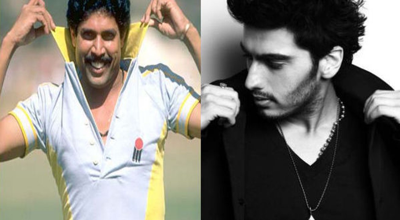 Arjun Kapoor as Cricketer Kapil Dev on Screen !