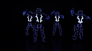 LED Tron Dance Show