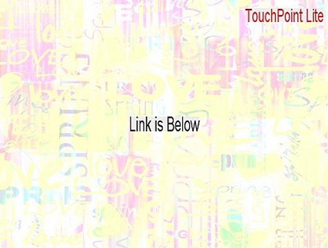 TouchPoint Lite Key Gen - Legit Download [2015]